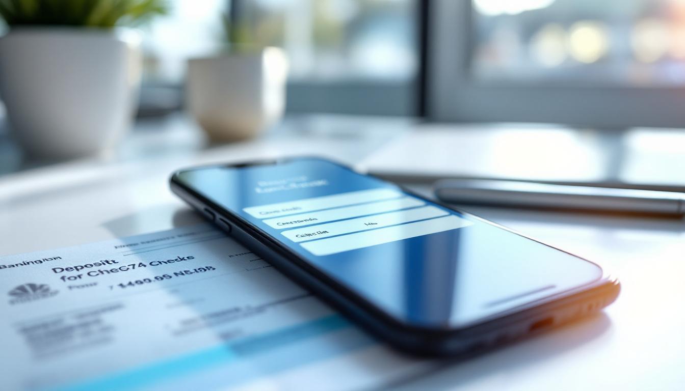 Comment déposer un chèque à la banque via votre smartphone
